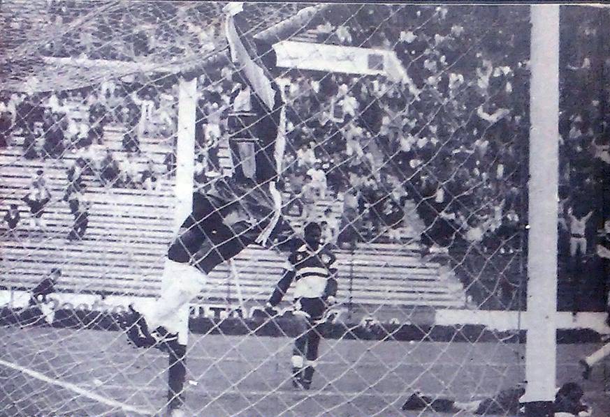 Momento del gol Aliancista.