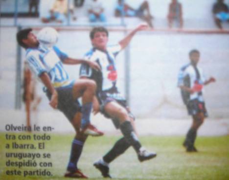 Olveira jugó su último partido con Alianza Lima.