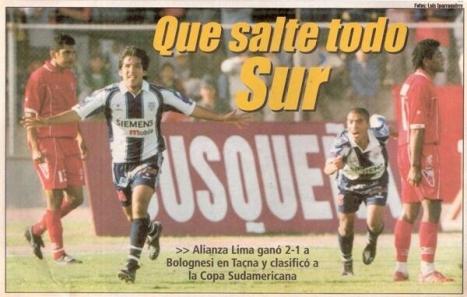 Antonio Serrano anota el segundo gol y le da la clasificación a Alianza Lima.