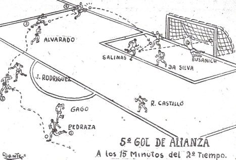 Quinto gol de Alianza Lima.