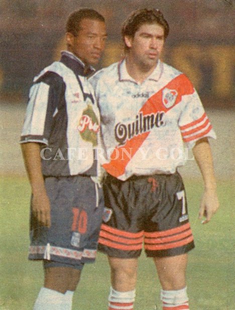 Waldir Sáenz y Marcelo Salas.