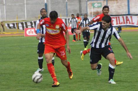 Alianza Lima solo pudo sumar un punto en su visita a Huancayo (Fotos: Diario Primicia).