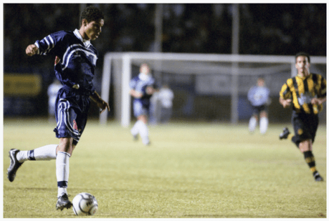 Paolo Guerrero debutando con Alianza Lima.