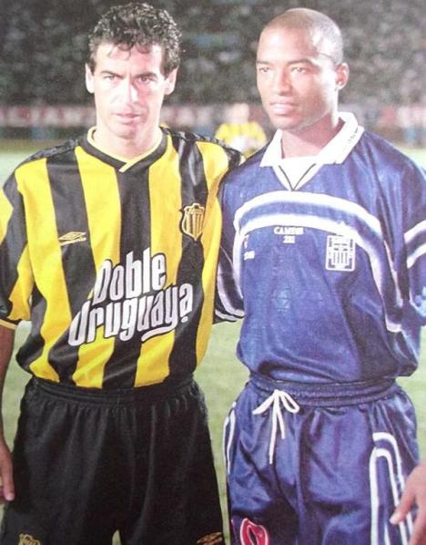 Pablo Bengoechea y Waldir Sáenz.