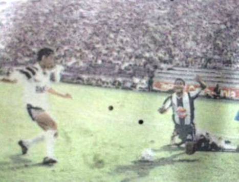 Alianza generó un penal pero Balerio lo ataja.