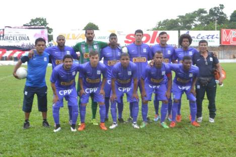 Arriba: Guizasola, Prieto, Araujo, Aparicio, Míguez y Landauri. Abajo: Manco, Costa, Atoche, Trujillo y Preciado (Foto: Dechalaca.com).