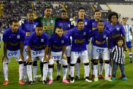 Arriba: Guizasola, Prieto, Araujo, Aparicio, Míguez y Landauri. Abajo: Atoche, Costa, Manco y Trujillo (Foto: Dechalca.com).