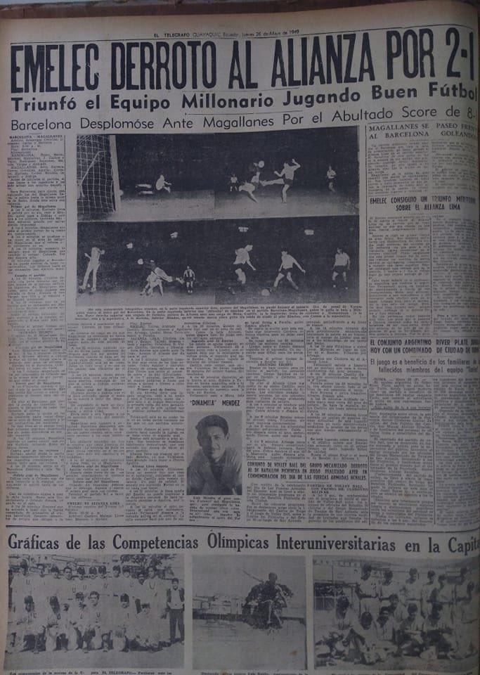 Emelec 2 – Alianza Lima&nbsp;1